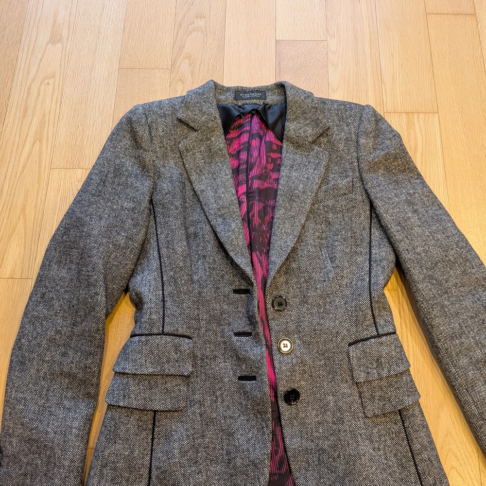 STRENESSE Salt And Pepper Blazer Tailored Fit